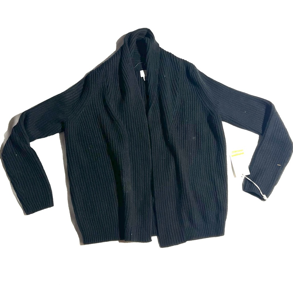 Women’s XS Extra Small Cardigan Black Sweater